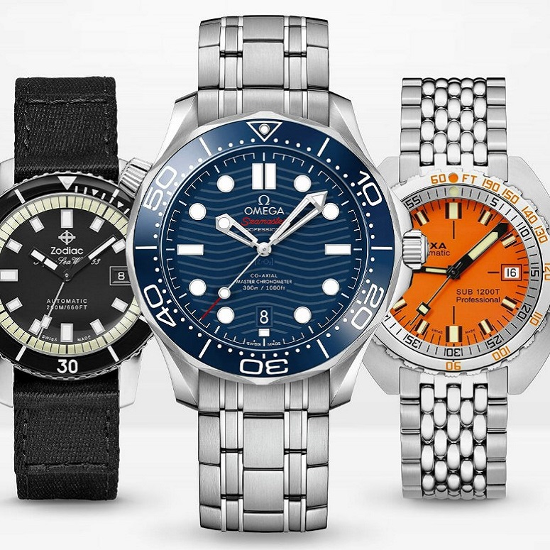 watches for divers