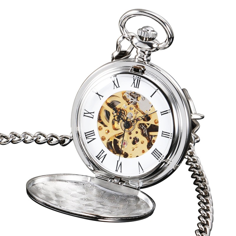 Engraved pocket watch