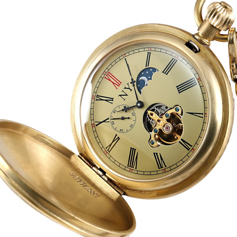 Engraved pocket watch