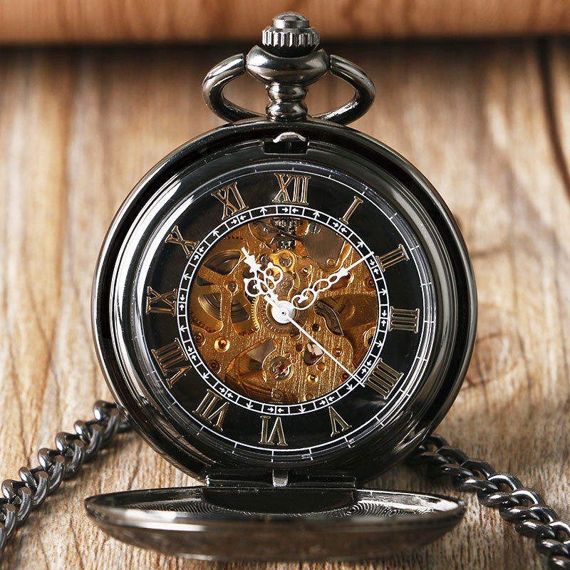 Engraved pocket watch