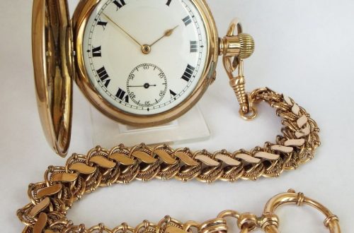 Vintage pocket watch chains