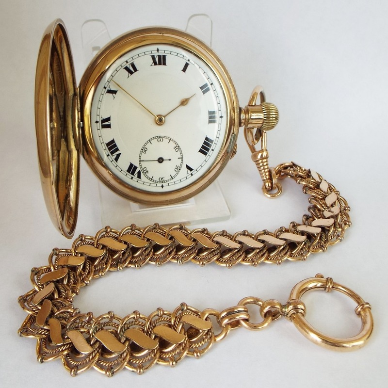 Vintage pocket watch chains