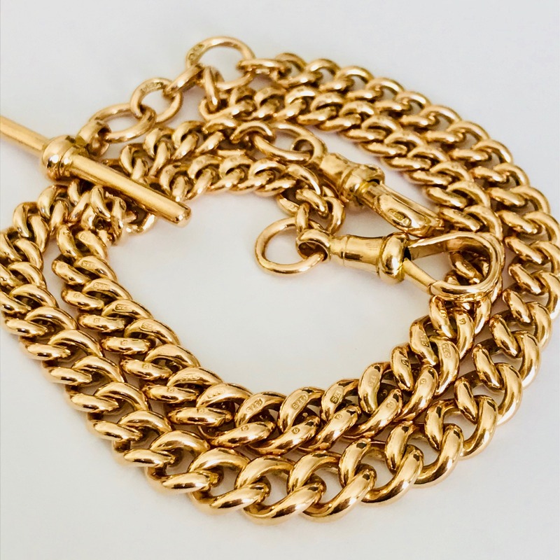 Vintage pocket watch chains