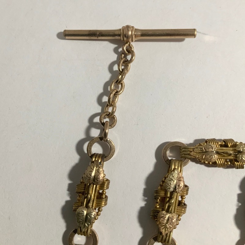 Vintage pocket watch chains