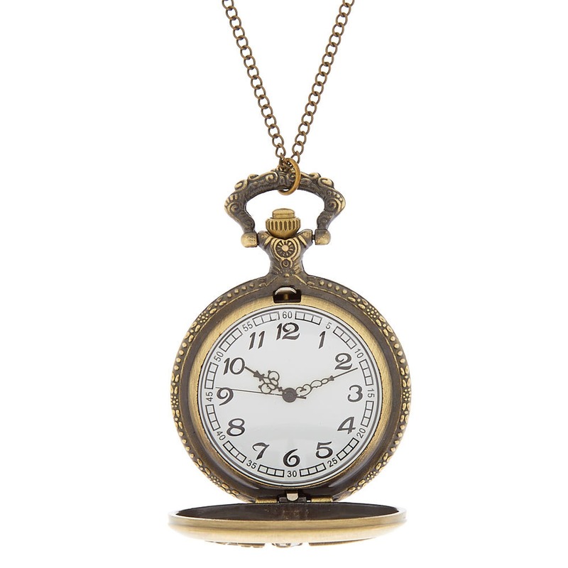 Pocket watch necklace