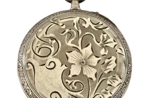 Engraved pocket watch