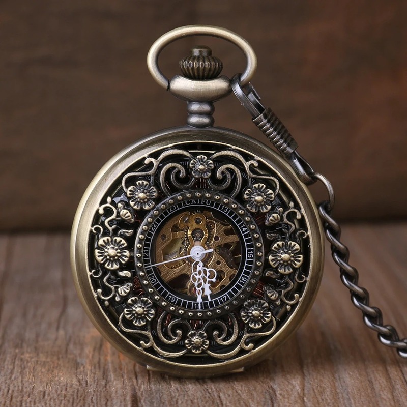 Steampunk pocket watch