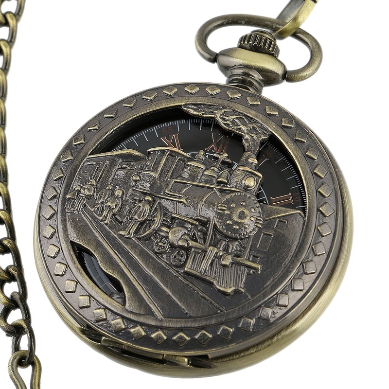 Train pocket watch