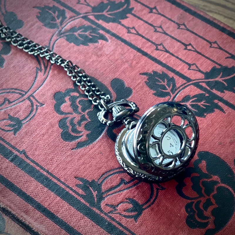 Pocket watch necklace