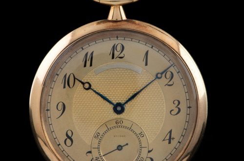 18k gold pocket watch