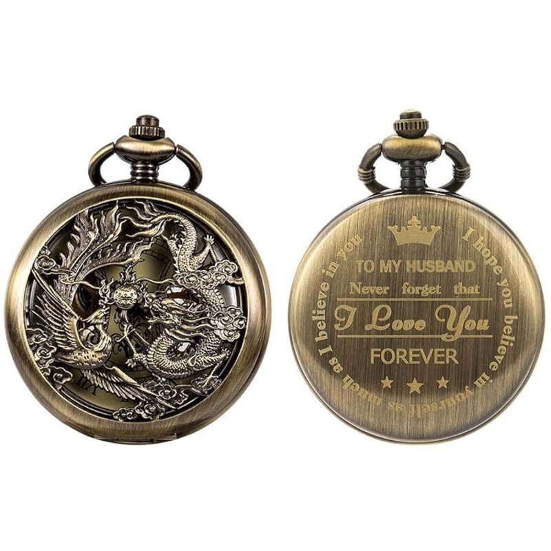 Valentine's Day pocket watch