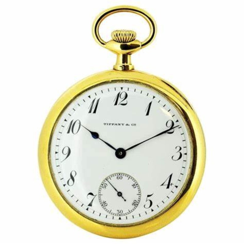 18k gold pocket watch