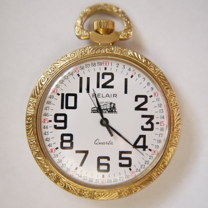 Quartz pocket watch