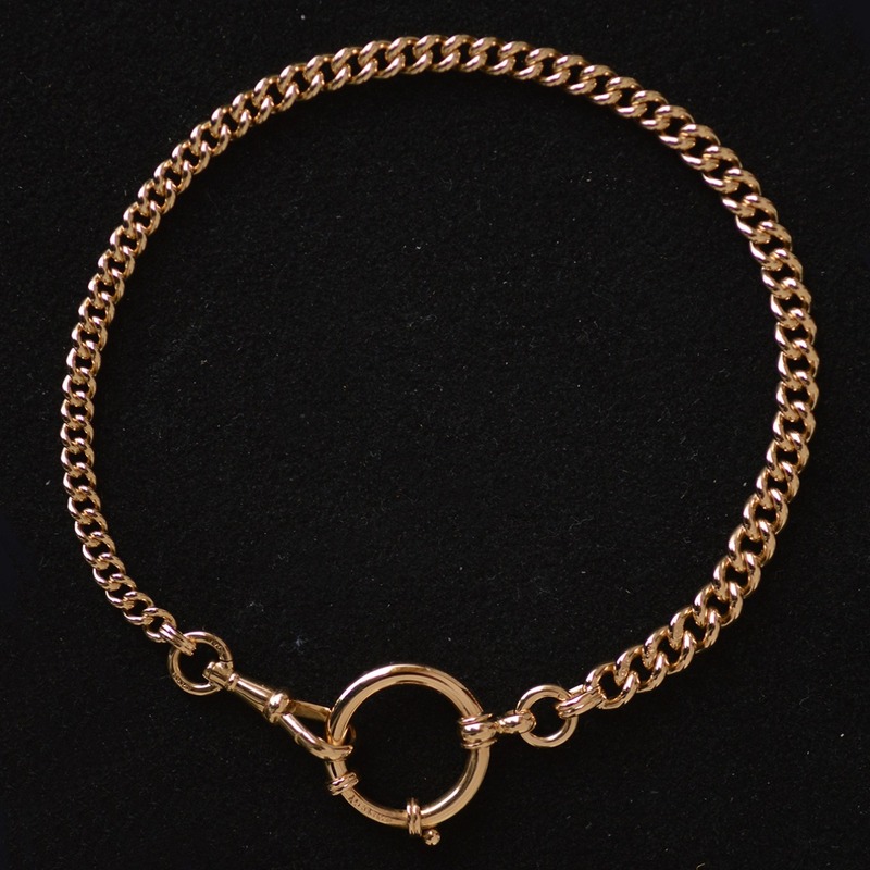 Gold pocket watch chain